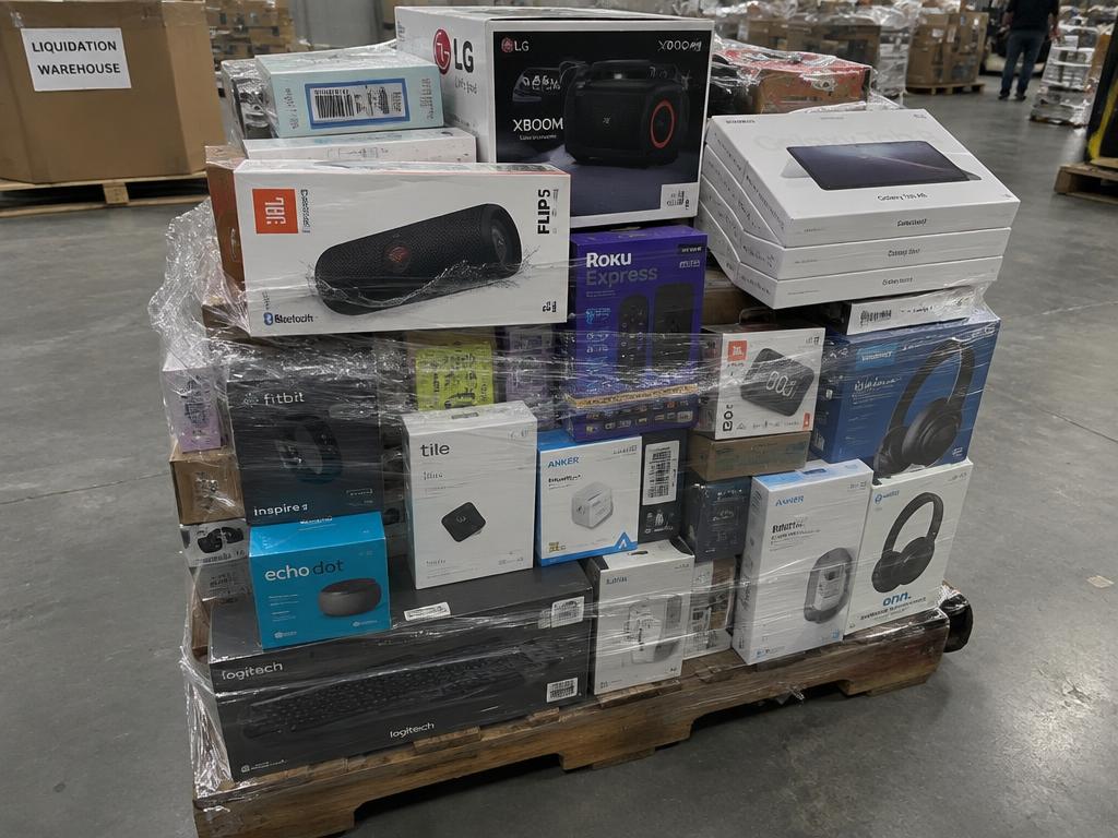 Consumer Electronics Customer Returns — 9 Pallets