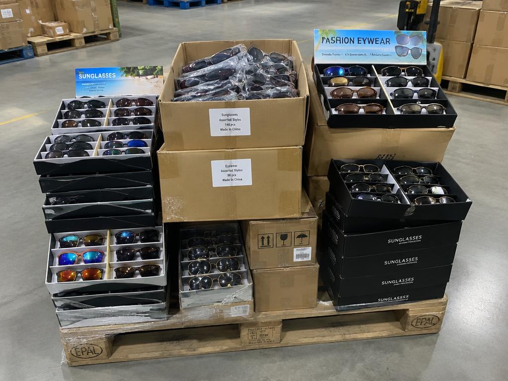 Sunglasses & Eyewear Bulk Lot — 1 Pallet